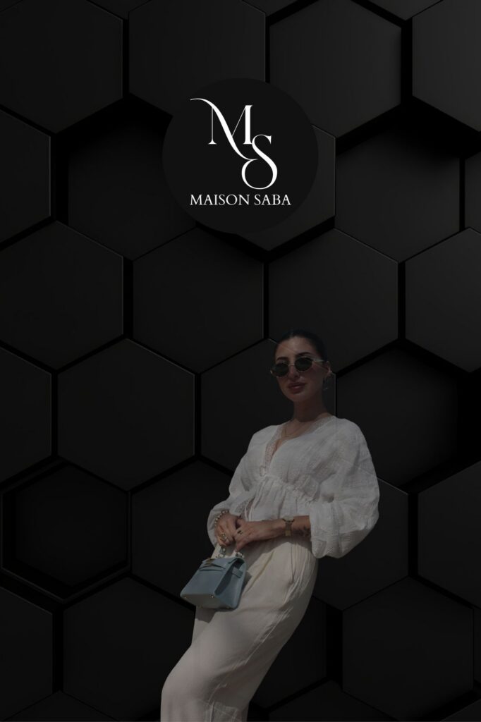 Logo et charte graphique de Maison Saba