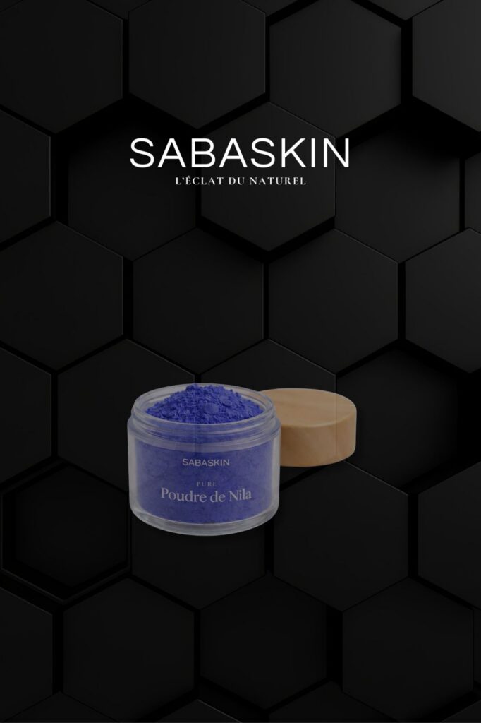 Logo et charte graphique de la marque de cosmétiques Sabaskin